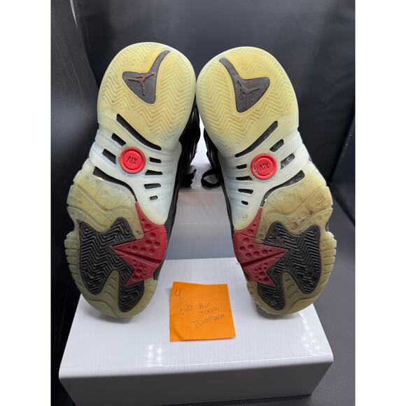 Nike Air Jordan Jumpman-Red and Black-Size 10M-authenticated - Picture 10 of 11